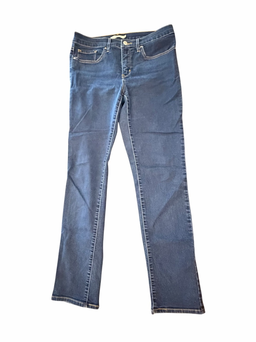 Levis 312 Shaping Slim Skinny Jeans Women’s 30 Blue Light Stretch Denim W32 L 30